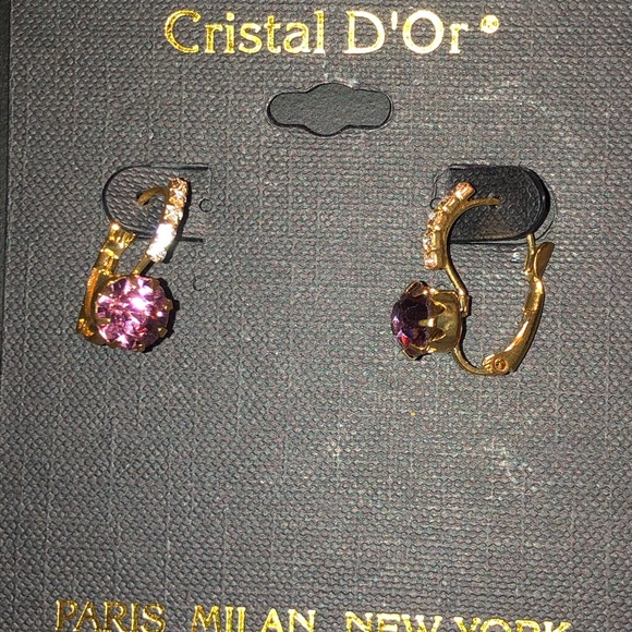 Prom/Pageant/Bridal Earrings - Picture 1 of 2